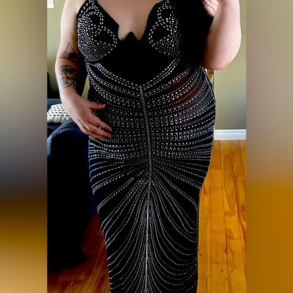Plus Size Stone Gown - Picture 1 of 1